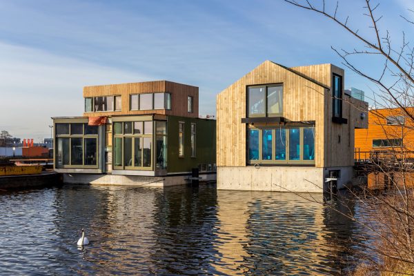 Moderne Architektur in Amsterdam