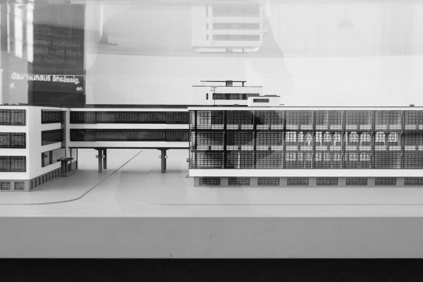 Der Entwurf der neuen „Bauhausakademie“ in Dessau